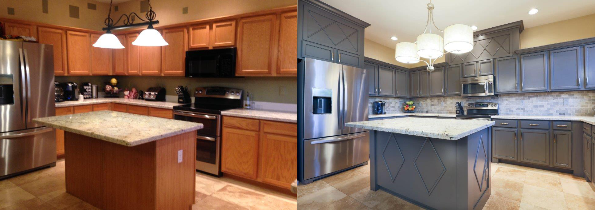 Cabinet Refinishing Phoenix AZ Tempe Arizona Kitchens Bathrooms