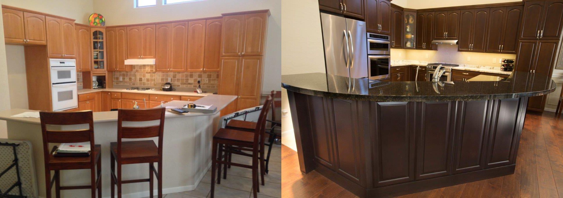 Cabinet Refinishing Phoenix Az Tempe Arizona Kitchens Bathrooms